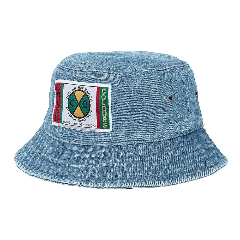 Cross Colours Denim Bucket Hat - Vintage Indigo