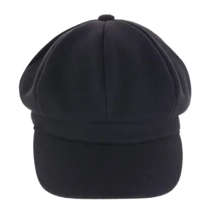 CTM® Women's Wool Cabbie Baker Cap