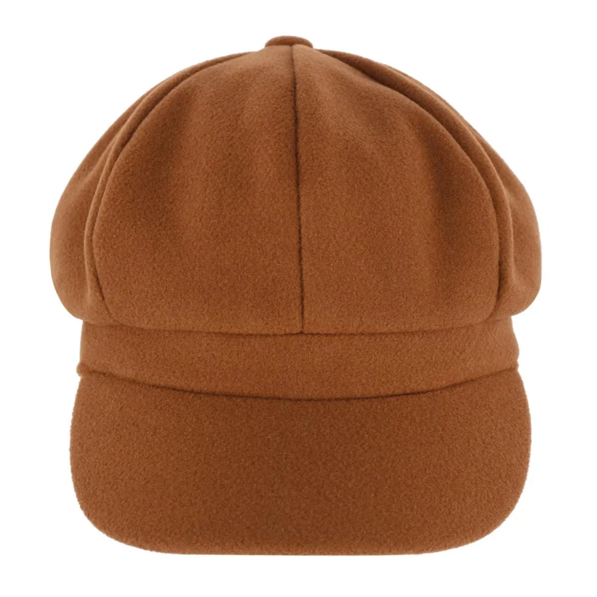 CTM® Women's Wool Cabbie Baker Cap