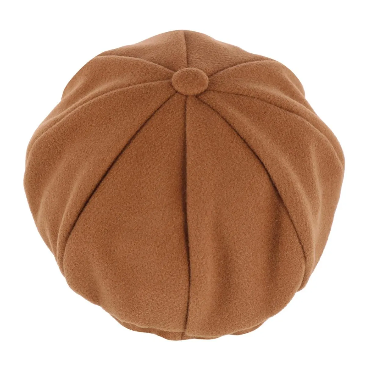 CTM® Women's Wool Cabbie Baker Cap