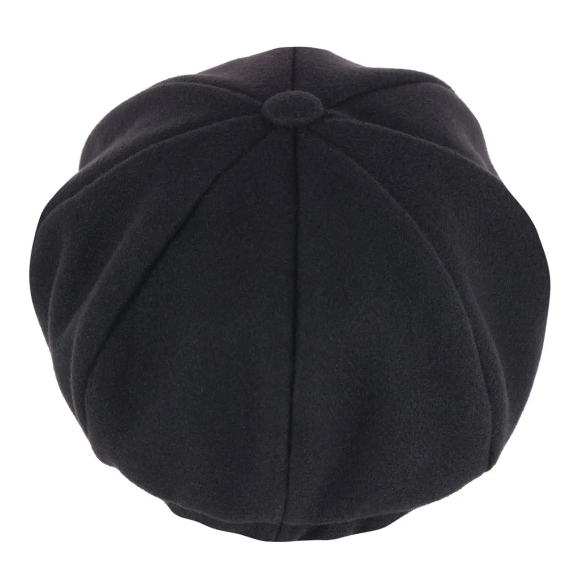CTM® Women's Wool Cabbie Baker Cap