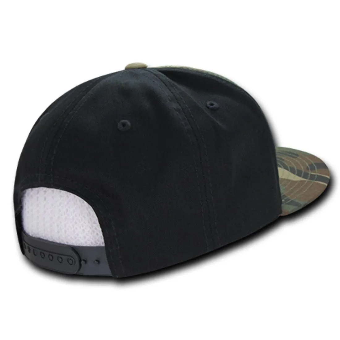 Cuglog C31 Patch Snapback Hats 6 Panel Structured Retro Stylish Caps