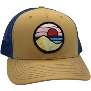 Curved Brim Trucker w/ Beach Day
