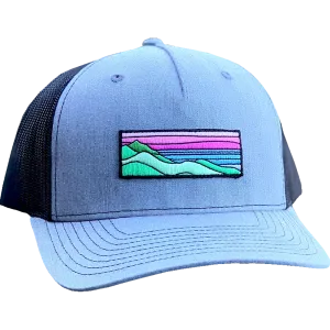 Curved Brim Trucker w/ Ridgecrest Patch