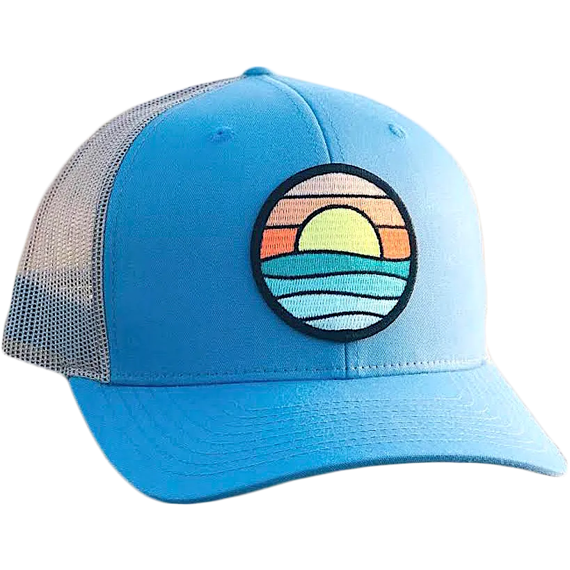 Curved Brim Trucker with Serenity Patch
