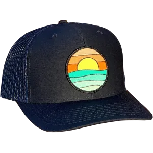 Curved Brim Trucker with Serenity Patch