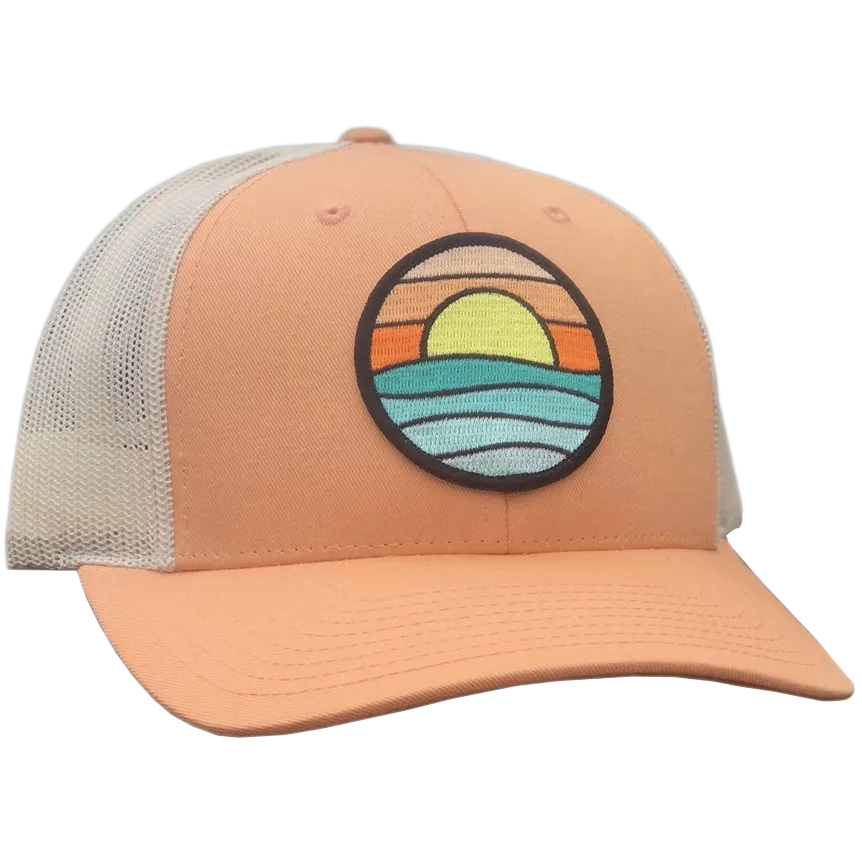 Curved Brim Trucker with Serenity Patch