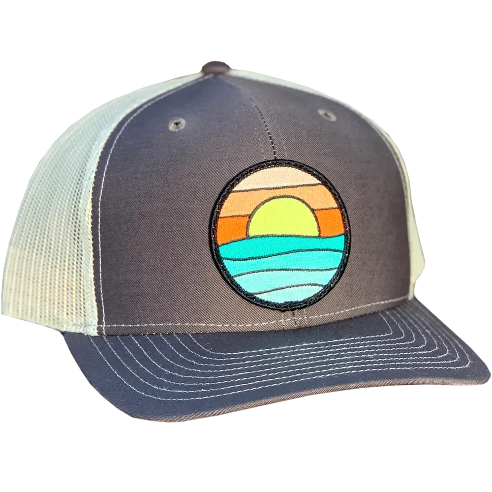 Curved Brim Trucker with Serenity Patch
