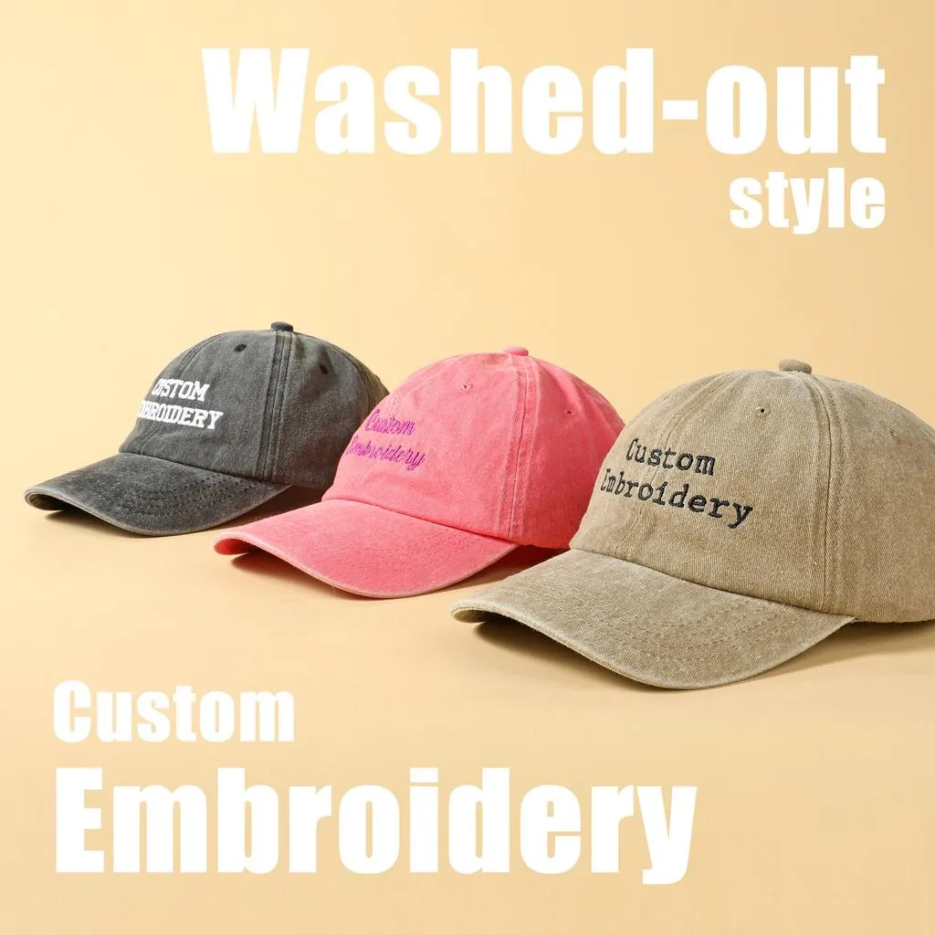 Custom Embroidered Dad Hats