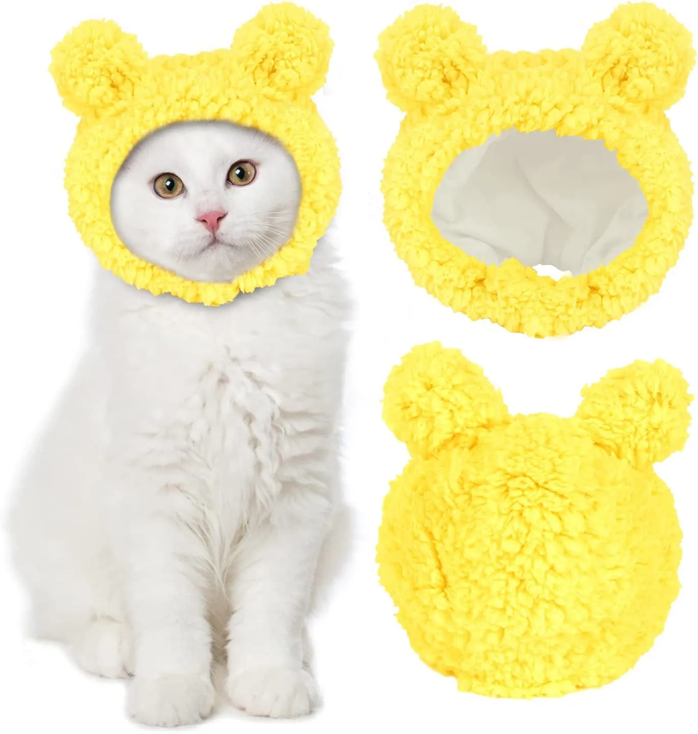 Cute Cat Costume Warm Bear Hat