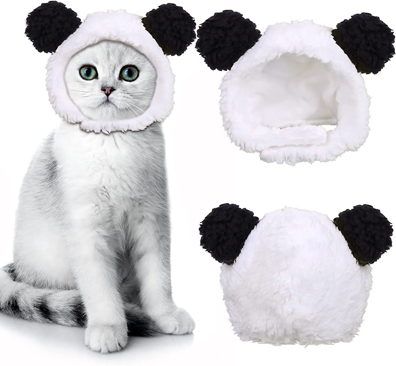 Cute Cat Costume Warm Bear Hat