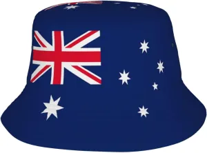 Cute Flag Bucket Hat Wide Brim Protection Sun Hat Fishing Hiking Travel Outdoor Flag Hats for Men Women