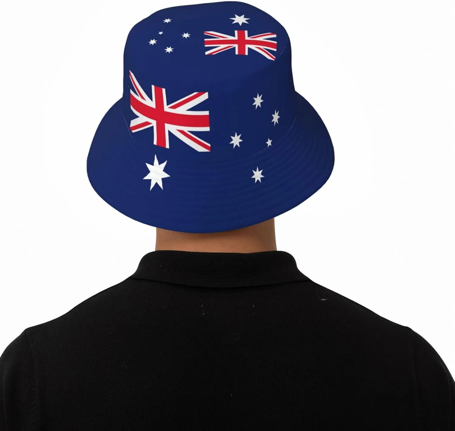 Cute Flag Bucket Hat Wide Brim Protection Sun Hat Fishing Hiking Travel Outdoor Flag Hats for Men Women