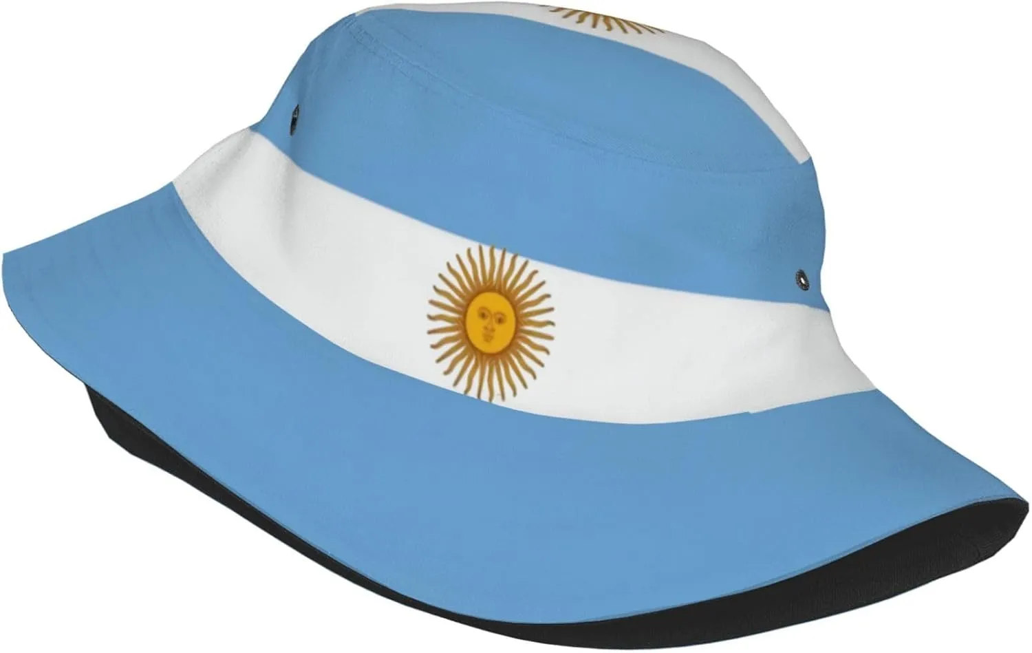 Cute Flag Bucket Hat Wide Brim Protection Sun Hat Fishing Hiking Travel Outdoor Flag Hats for Men Women