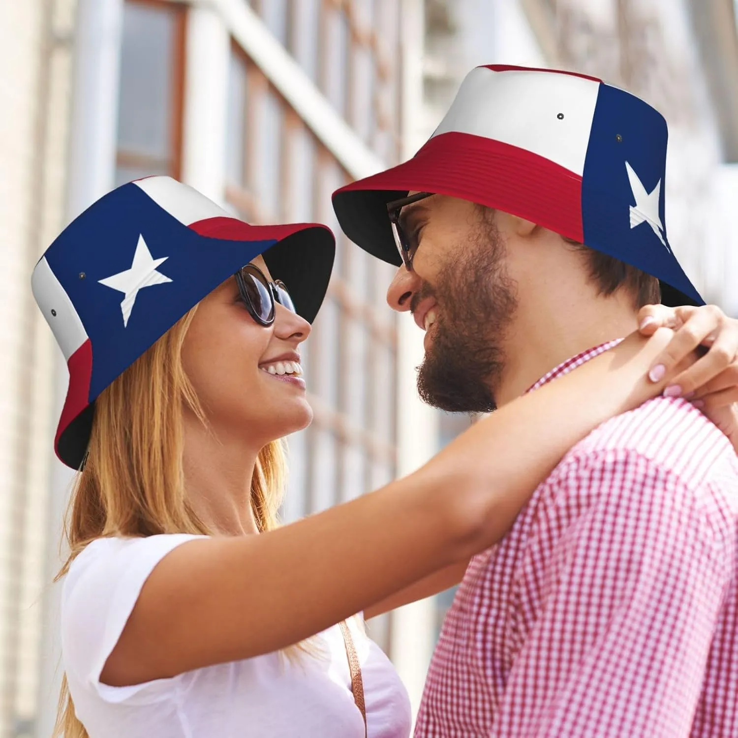 Cute State Flag Bucket Hat for Women Men Summer Travel Sun Beach Fishing Cap Hats