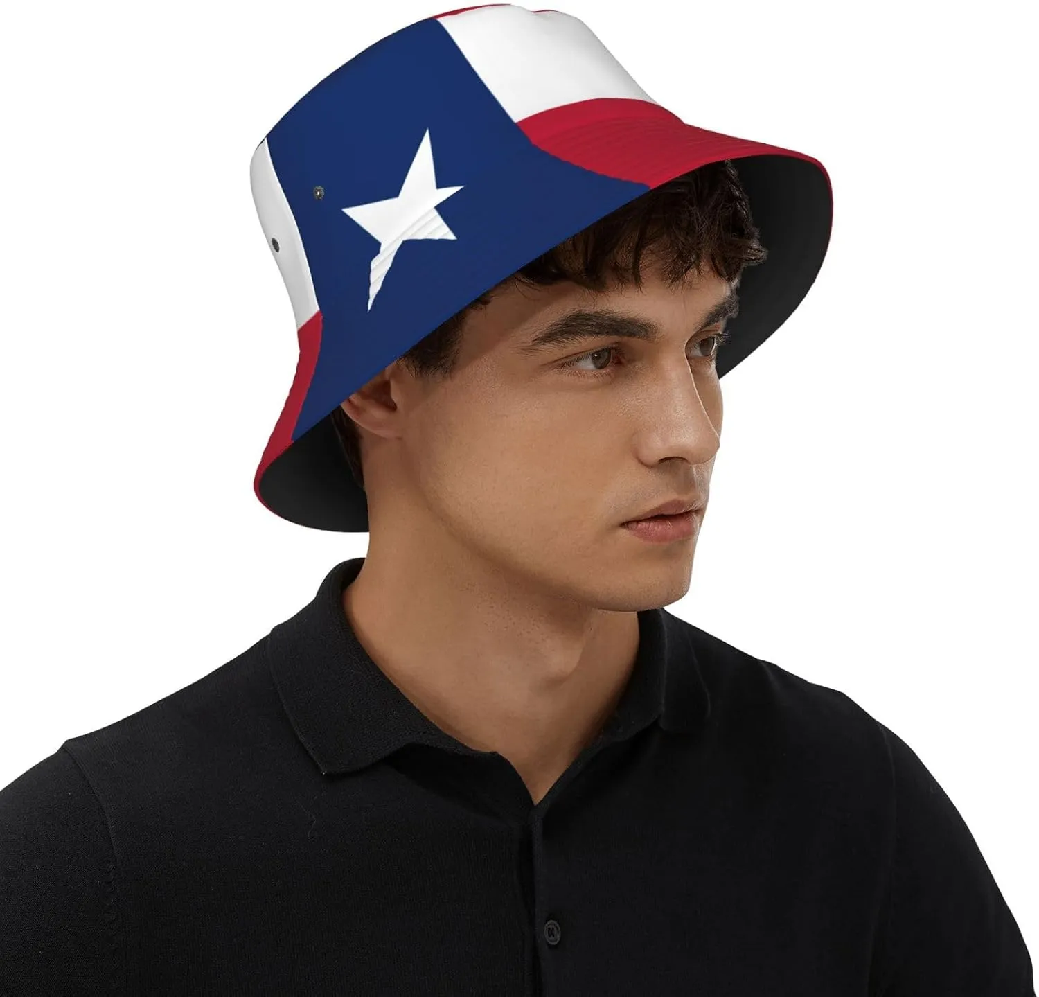Cute State Flag Bucket Hat for Women Men Summer Travel Sun Beach Fishing Cap Hats