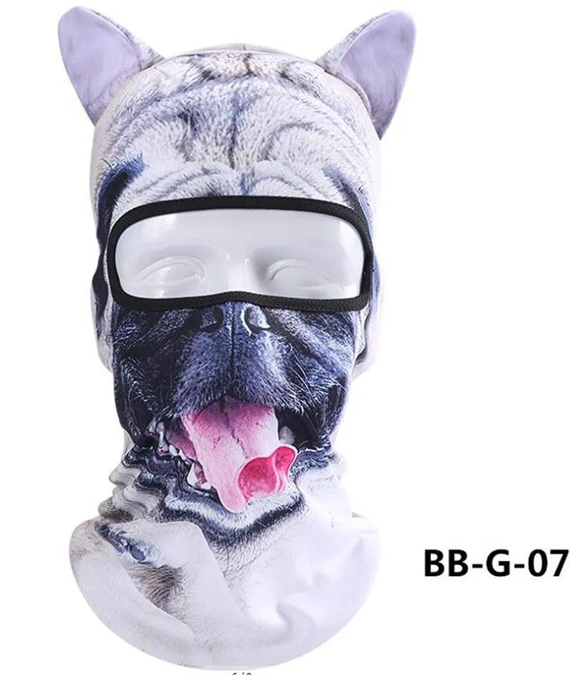 Cycling 3D Animal Ear Balaclava Full Face Mask Hats