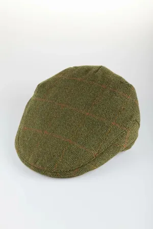 Danby Derby Tweed Cap Dark Check