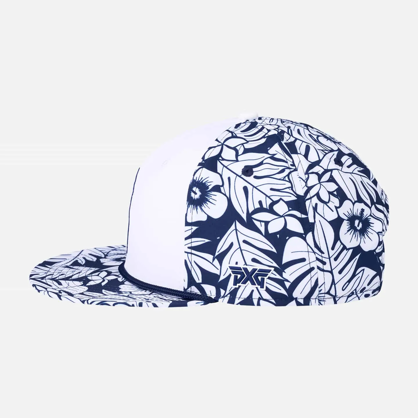 Darkness Tiki Skull 6 Panel Flat Bill