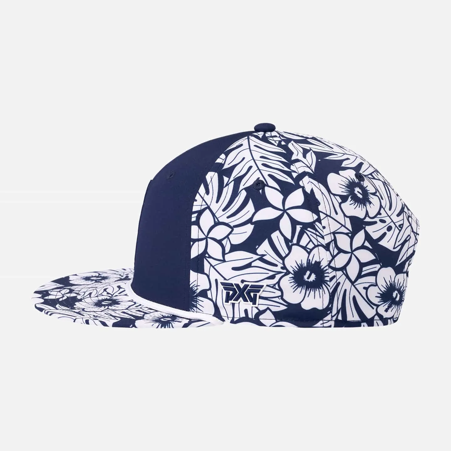 Darkness Tiki Skull 6 Panel Flat Bill