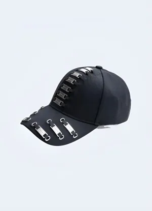 Darkwear Cap with Metal Frame Tags