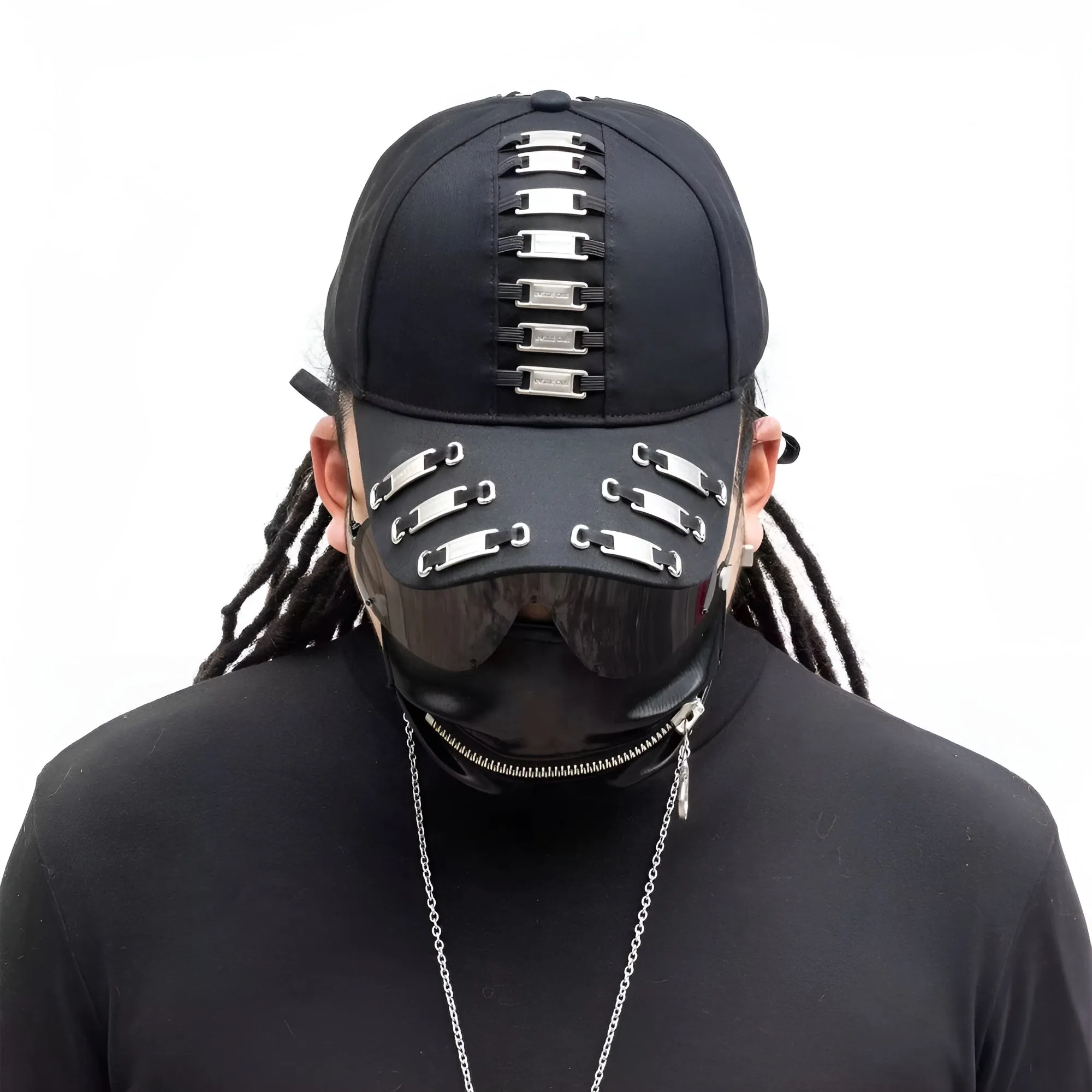 Darkwear Cap with Metal Frame Tags