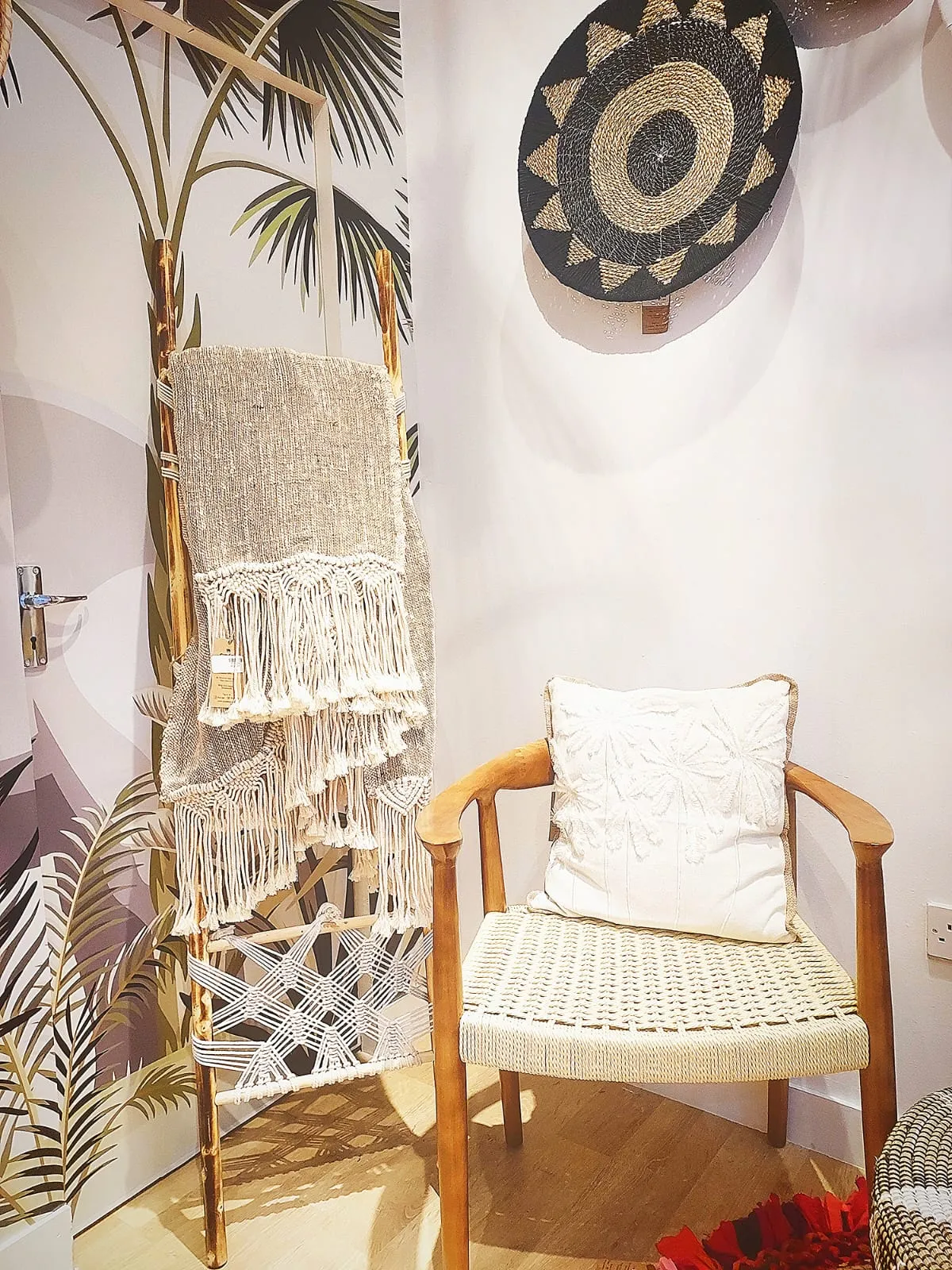 Décor Towel stand steps ladder