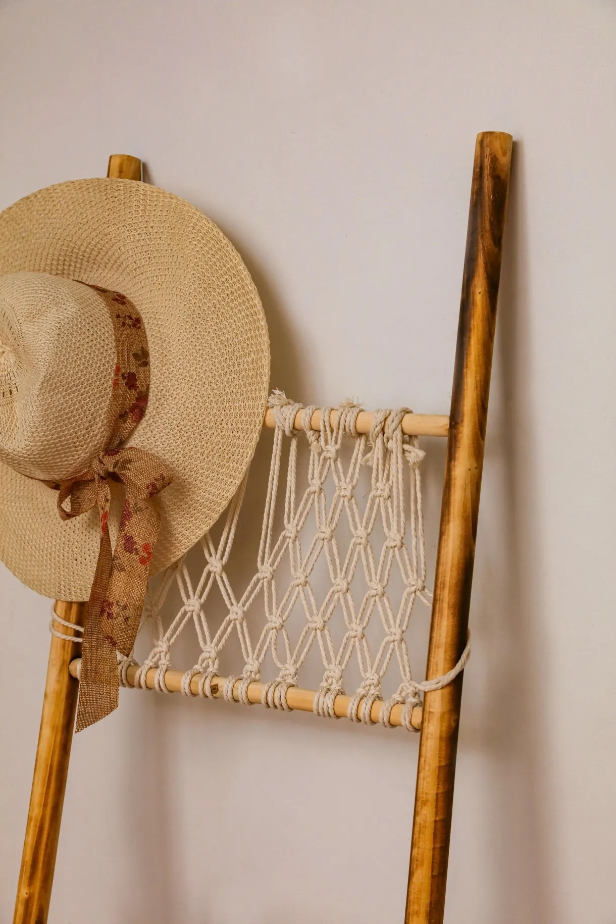 Décor Towel stand steps ladder
