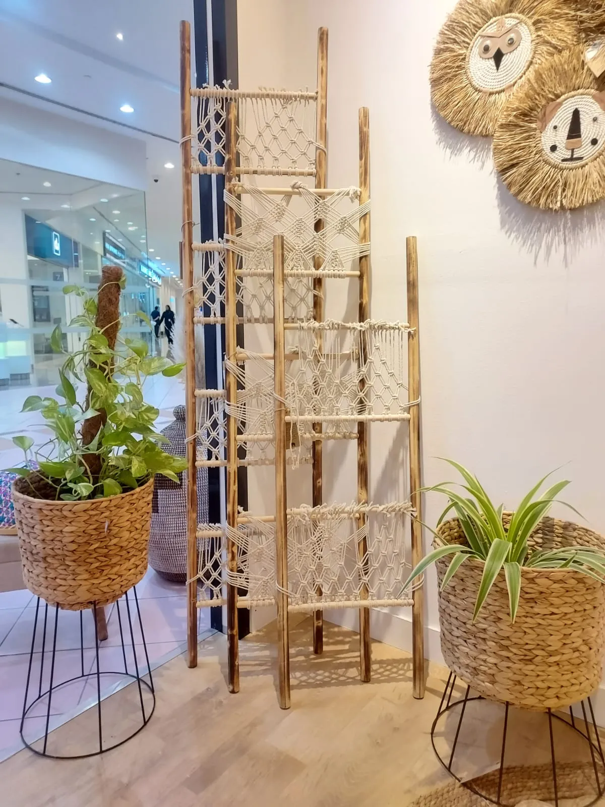 Décor Towel stand steps ladder