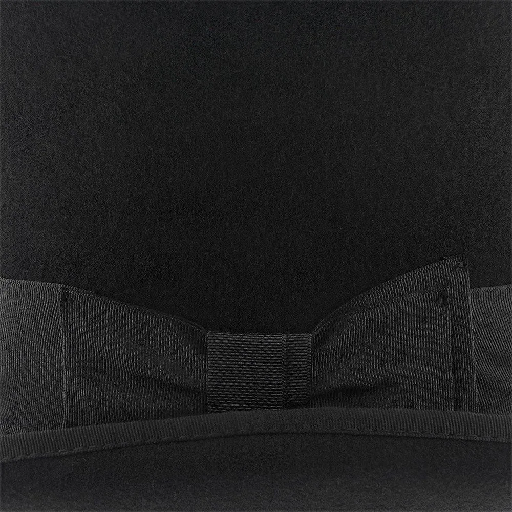 Deadman - Walrus Hats Wool Felt 4.5 in. Height Low Crown Top Hat - H7019