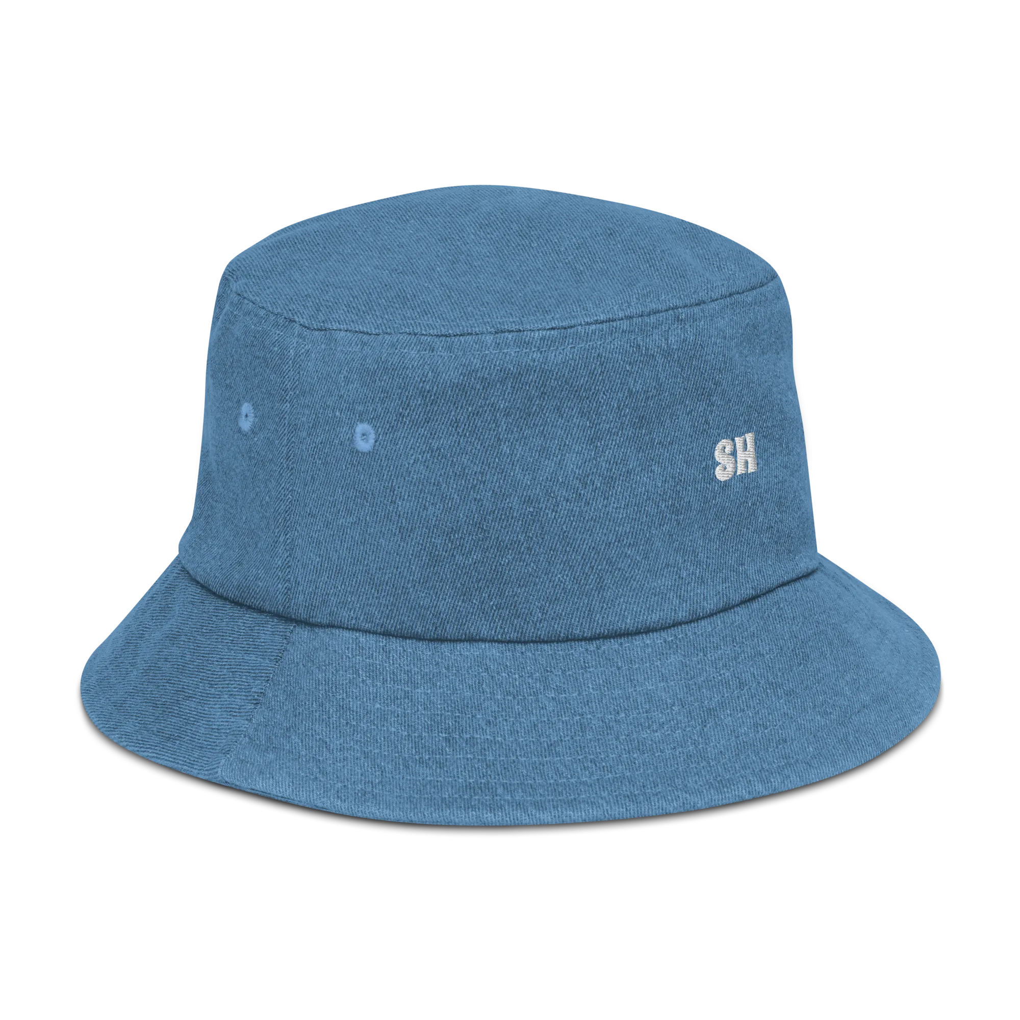 Denim bucket hat