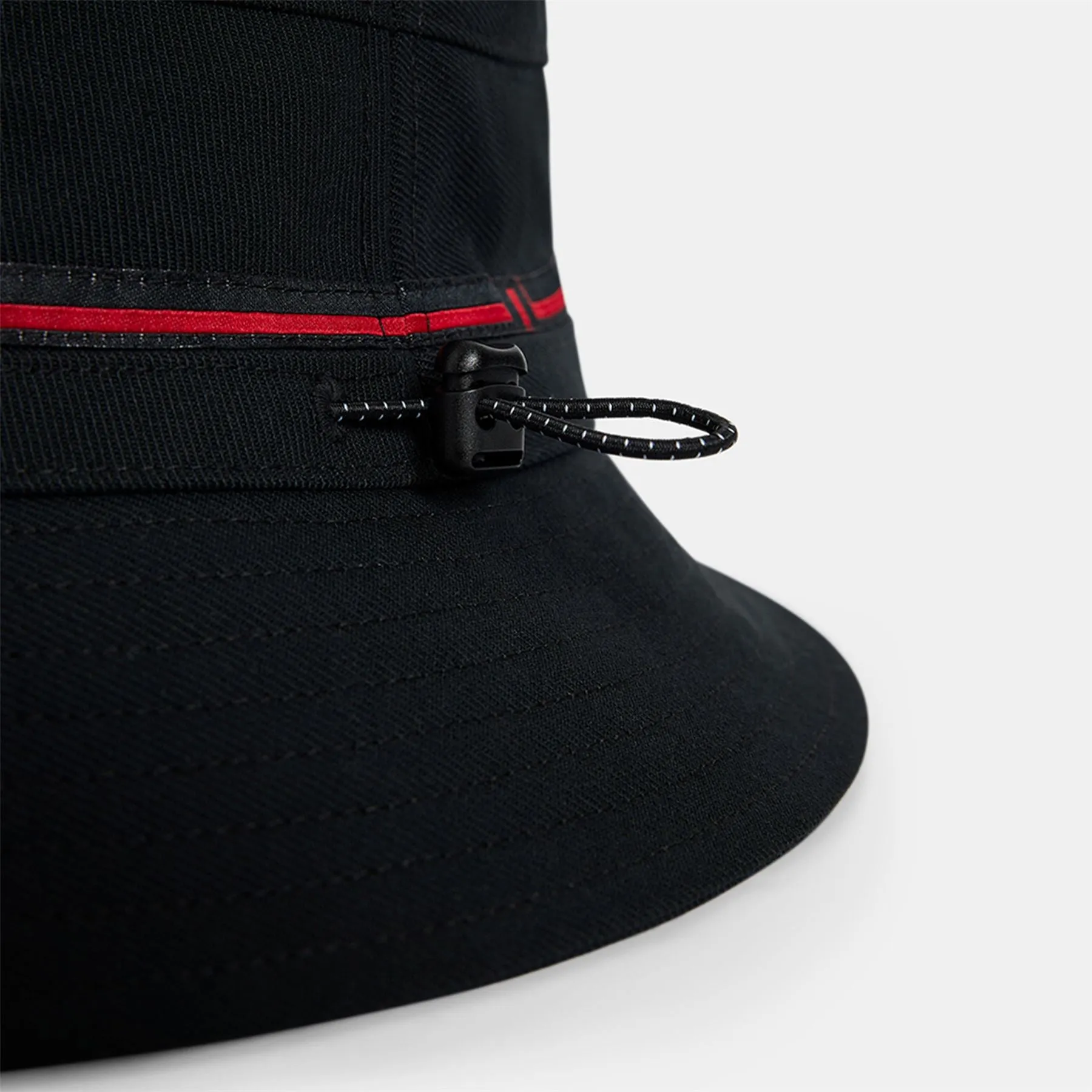 Denver Stripe Bucket Hat Black - AW23