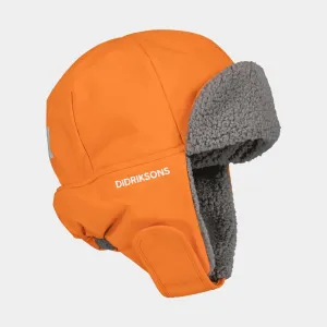 Didriksons Biggles Winter Hat - Orange Jam