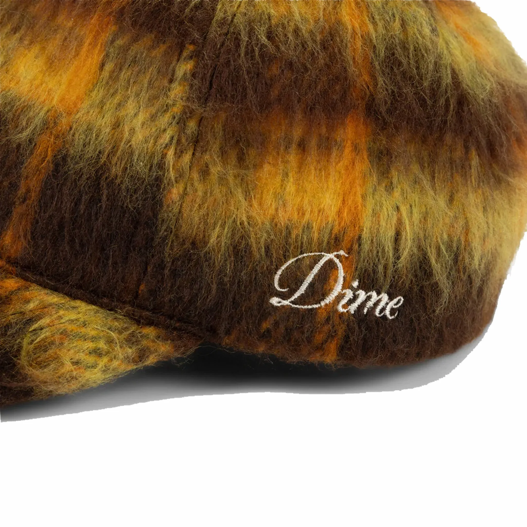 Dime Shaggy Low Pro Cap (Yellow Plaid)