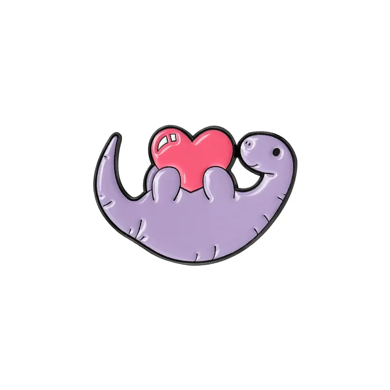 Dinosaur Enamel Pin Set
