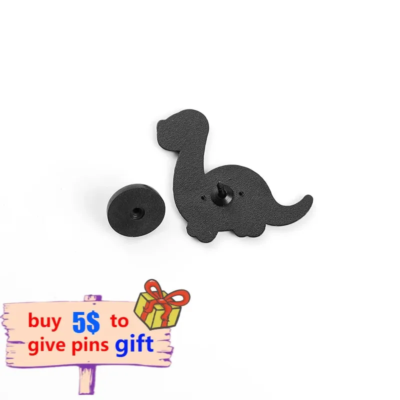 Dinosaur Enamel Pin Set