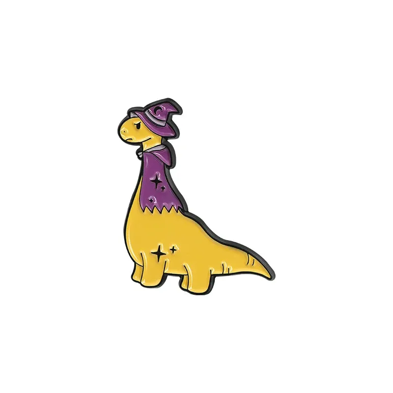 Dinosaur Enamel Pin Set