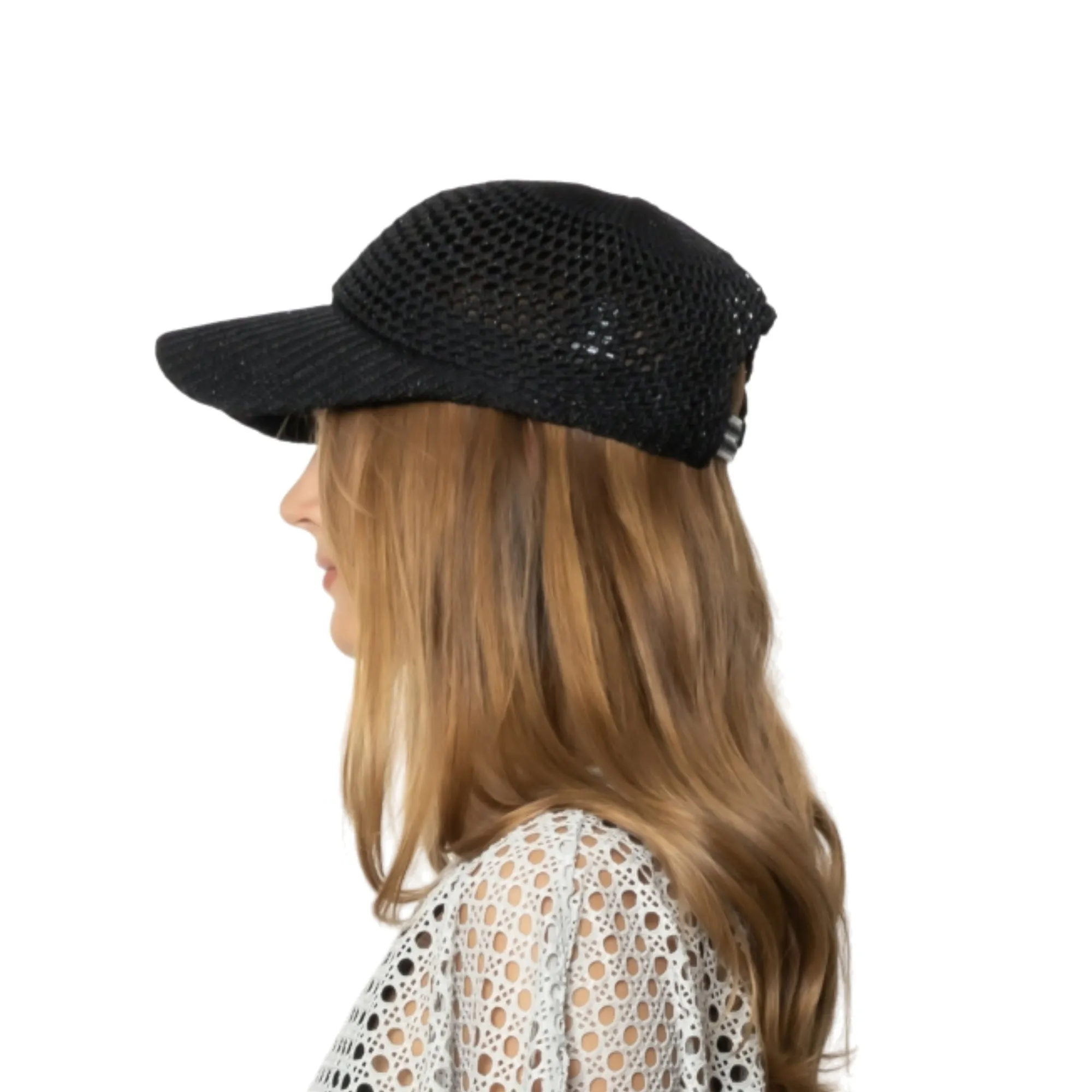 Do Everything in Love Women's Mesh Laced Adjustable Baseball Cap