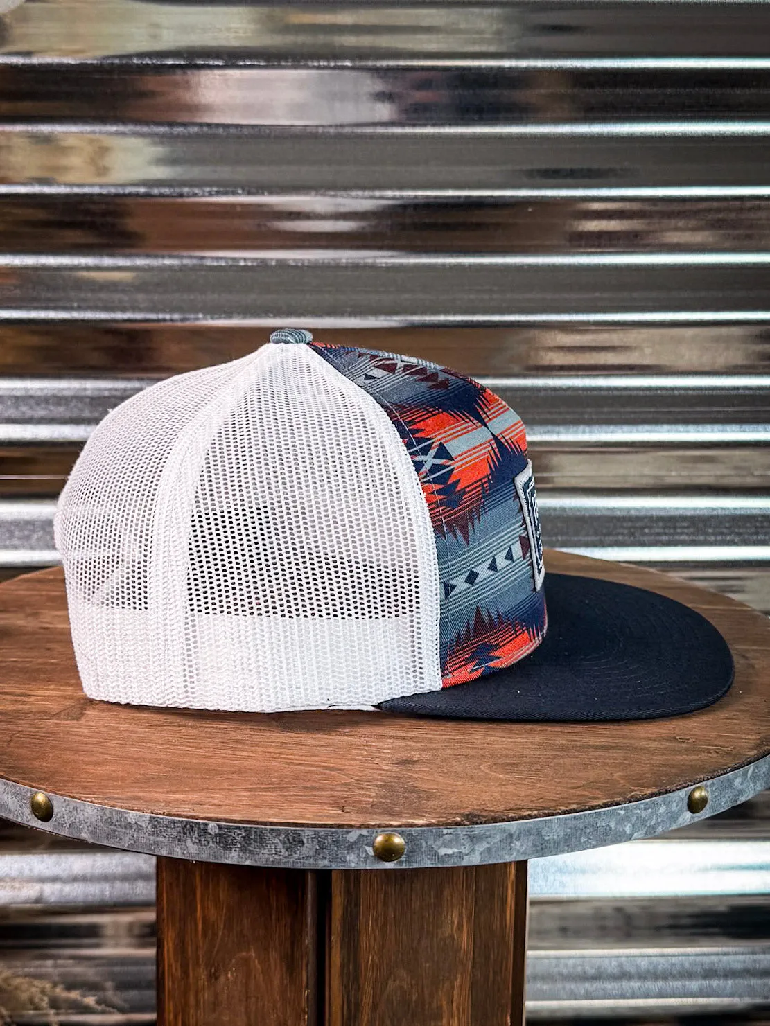 DOC Hooey Hat - Navy/Grey/Orange