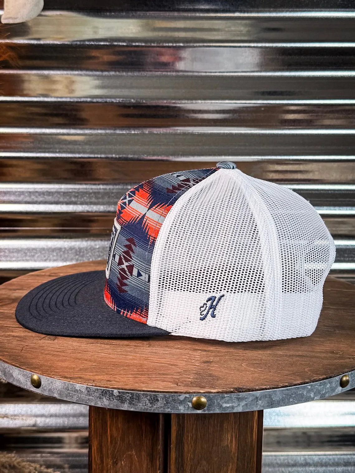 DOC Hooey Hat - Navy/Grey/Orange