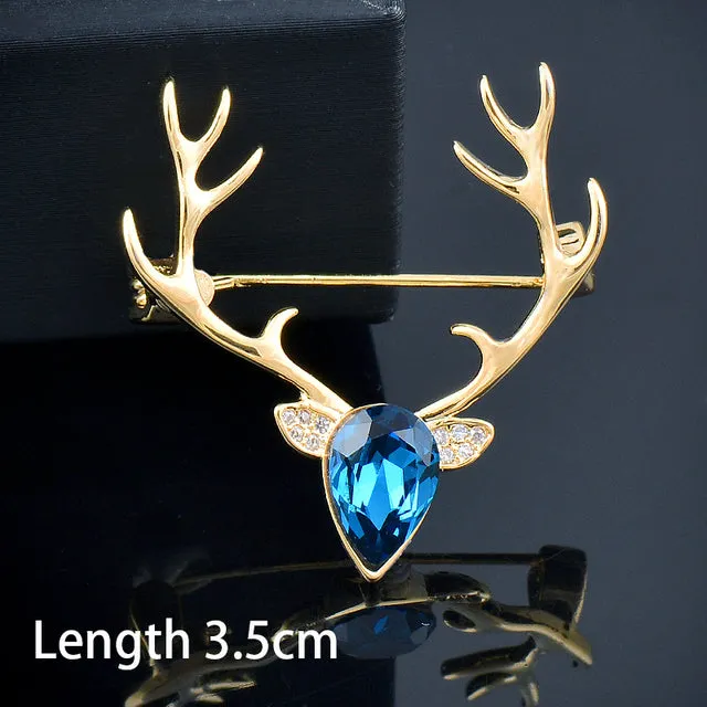 Dog brooches women fashion jewelry