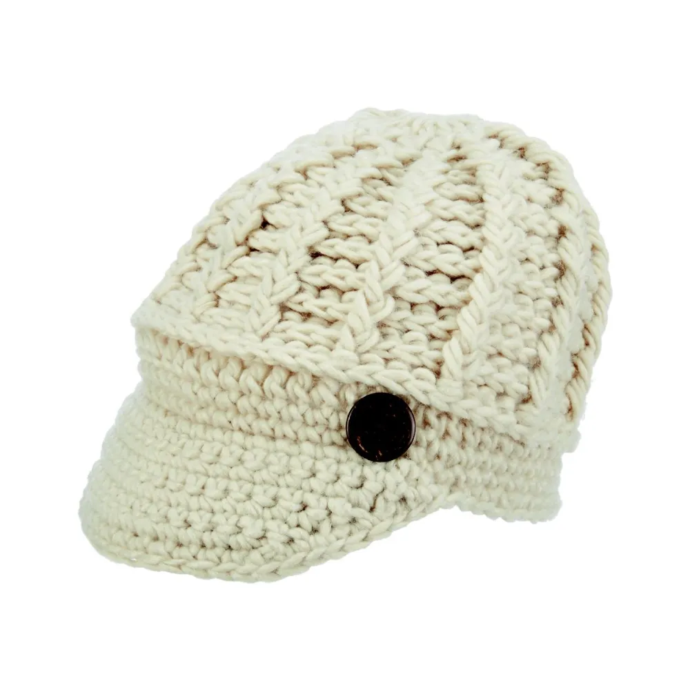 Dorfman Pacific Letizia Ivory Hat (Women's)