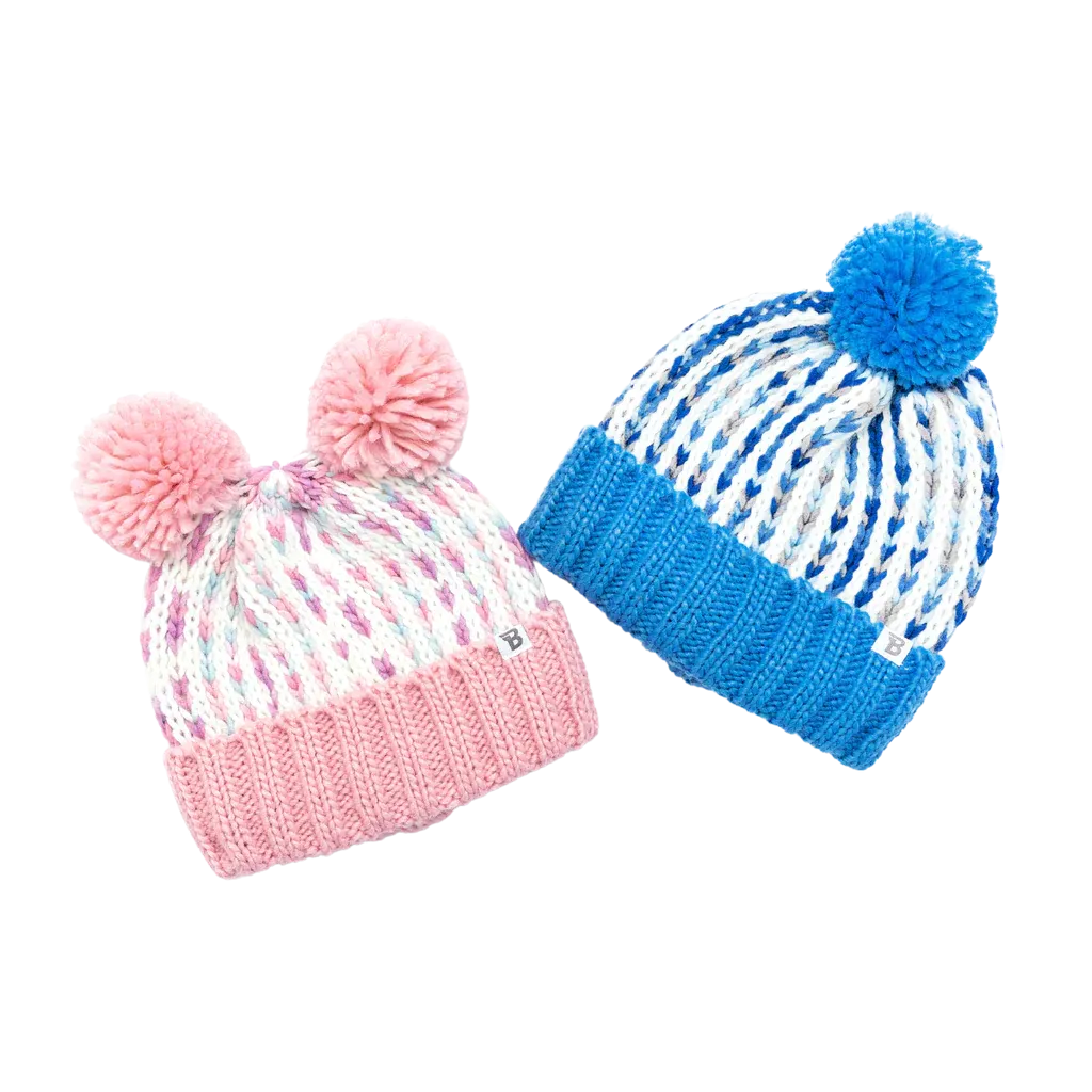 Double Pom Pom Beanie by Babiators