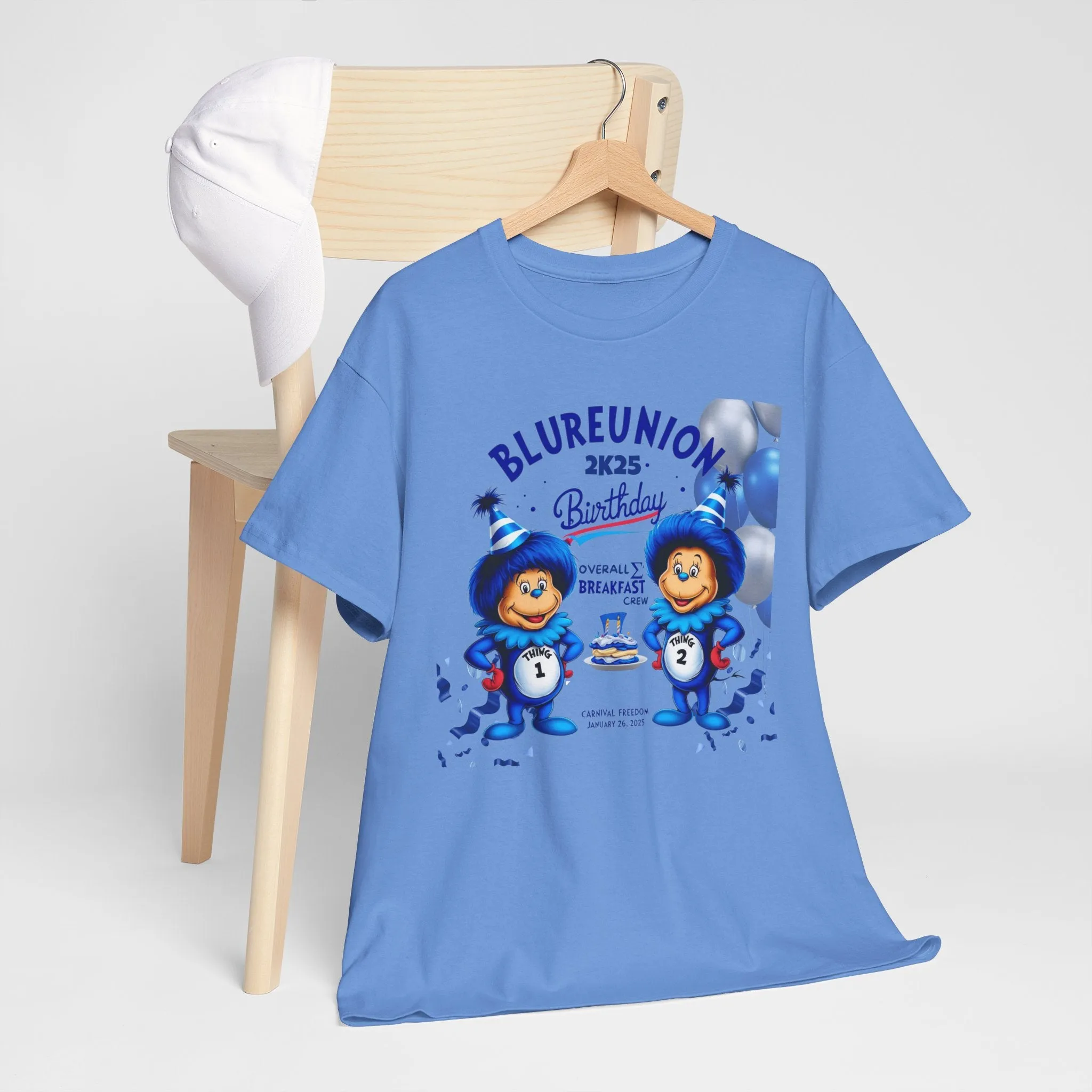Dr Seuss Inspired Tee- BirthDay Breakfast with Mike - Carnival Freedom - January 26, 2025
