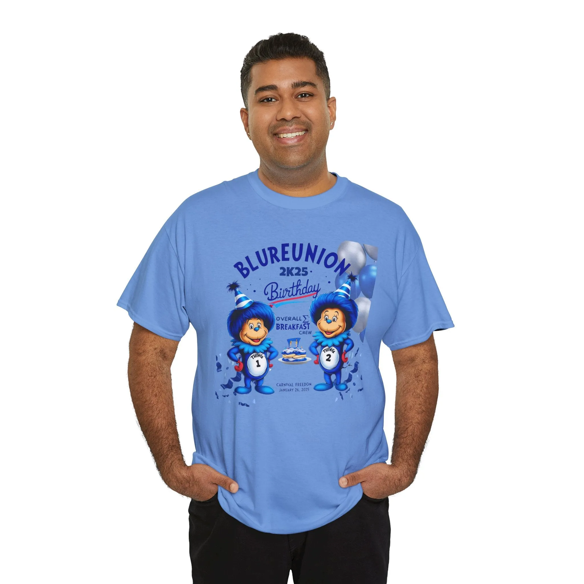 Dr Seuss Inspired Tee- BirthDay Breakfast with Mike - Carnival Freedom - January 26, 2025