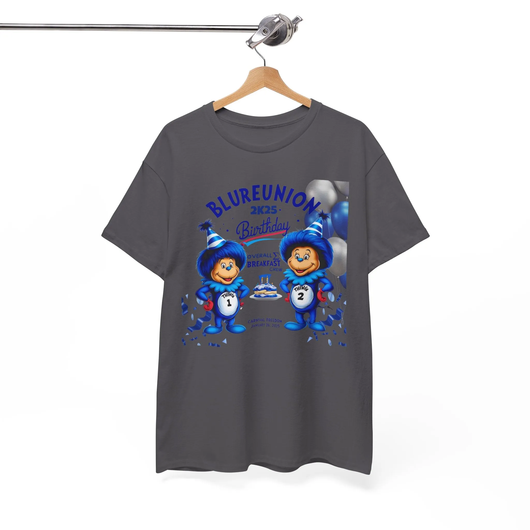 Dr Seuss Inspired Tee- BirthDay Breakfast with Mike - Carnival Freedom - January 26, 2025
