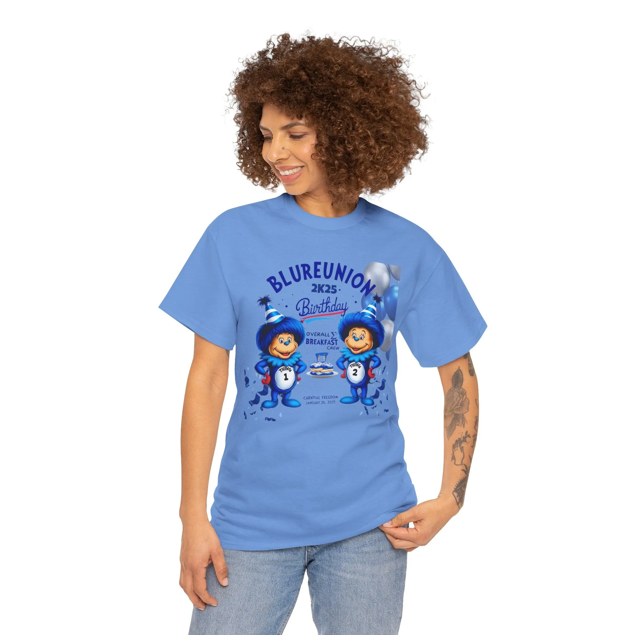 Dr Seuss Inspired Tee- BirthDay Breakfast with Mike - Carnival Freedom - January 26, 2025