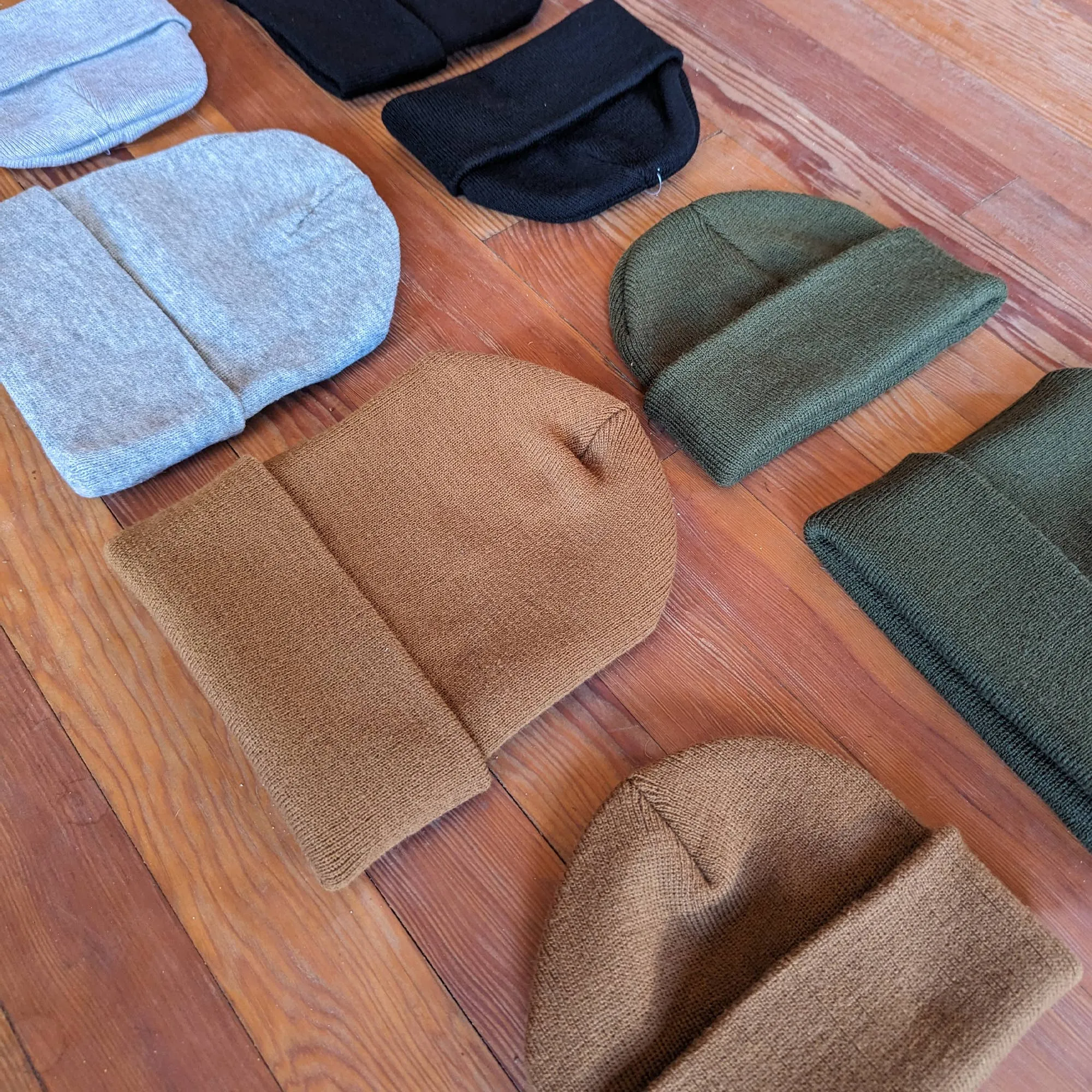 Drive Tractor GREEN Baby BEANIE