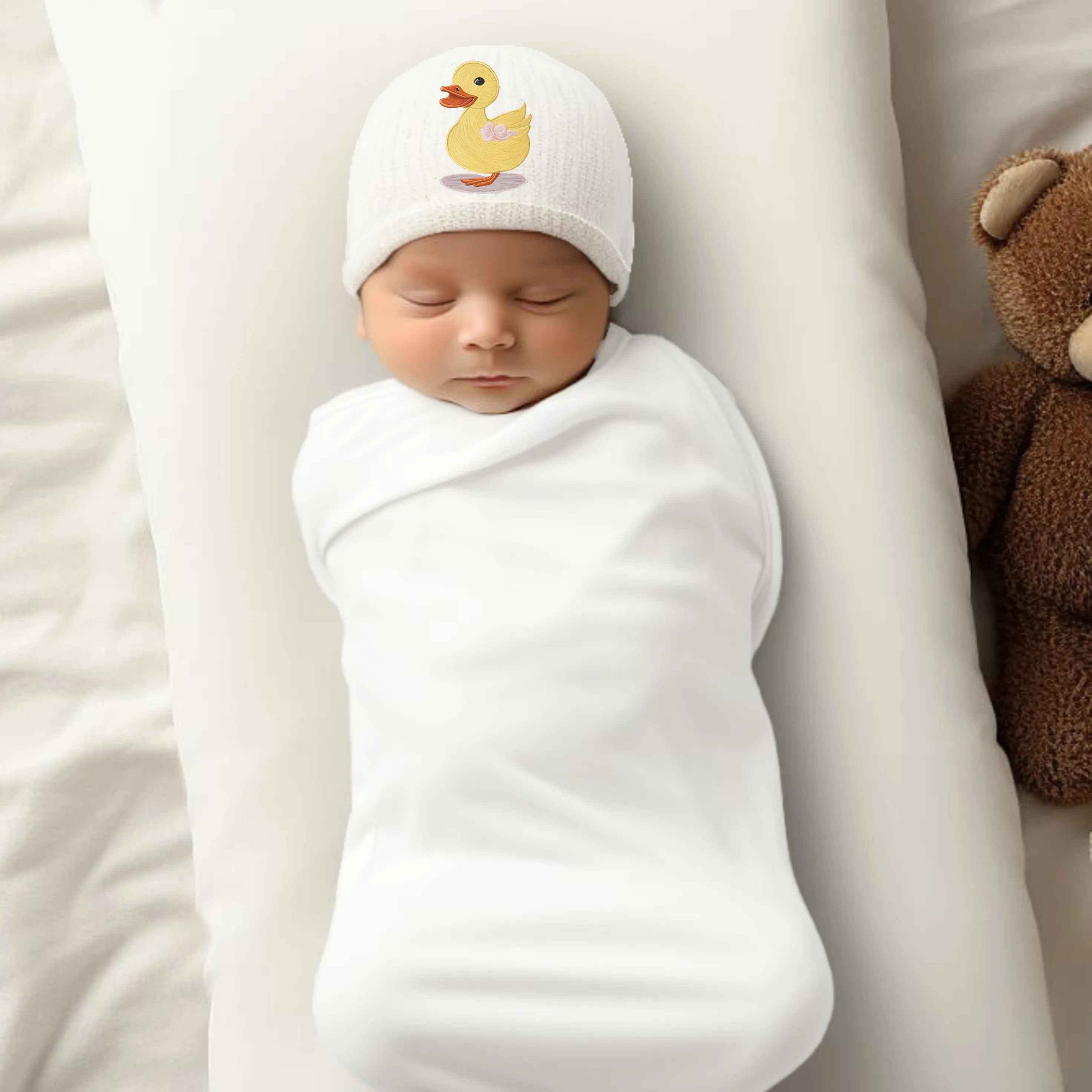 Duckling Baby Beanie