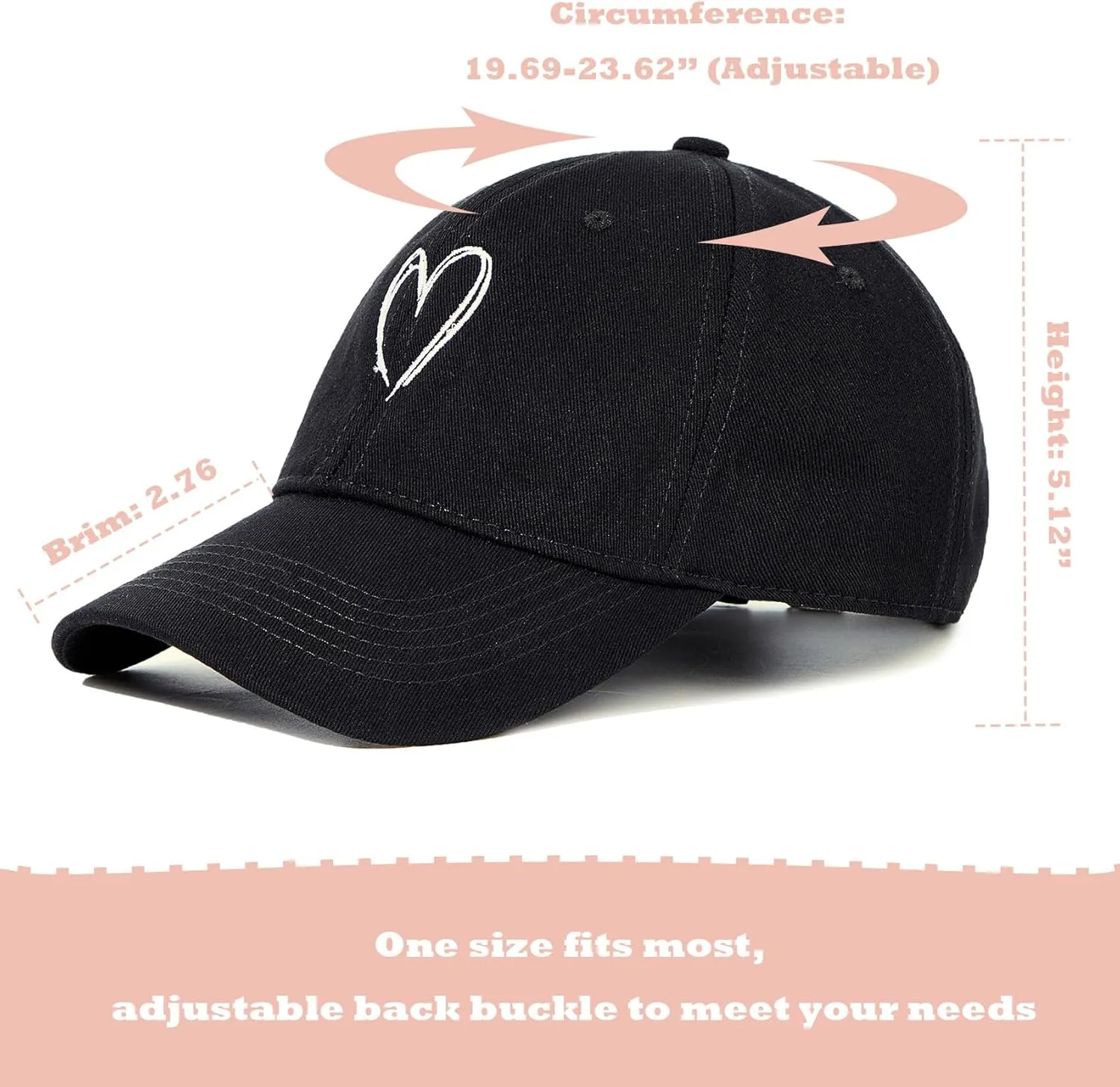 Durio Womens Baseball Caps Cute Baseball Hat Summer Sun Visor Hats Baseball Cap Men Adjustable Baseball Hats for Women